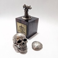 指輪　スカルリング　GRYPHON Anatomical Skull Ring 　A　　by GRYPHON グリフォン アナトミカル スカル リング　頭部フタ