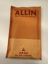 ALLIN 分離式乳清蛋白粉 海鹽焦糖味 2027年2月到期 有19包