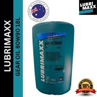 LUB-80W90-18L【MADE IN AUSTRALIA】LUBRIMAXX GEAR OIL 80W90 18L