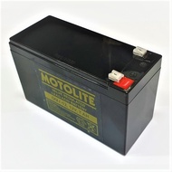 ✘♧☼Motolite UPS Battery 12V 7Ah 20hr OM7-12 12 Volts 7 Ampere Rechargeable Back up Battery 12v 7.2Ah