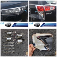 All new Innova Reborn Headlight Garnish Outer bowl cover Handle Tank cover chrome