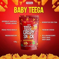 [READY STOCK] Baby Teega Crispy Snacks Extra Premium Cheese Spicy Crunchy Hot Chilli Hot Crispy Cheese