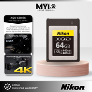 Nikon XQD 64GB Memory Card 440MB/S/400 ( MC-XQ64G )