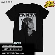 DarjoClothing T-Shirt - BAND T-SHIRT - EMINEM T-SHIRT - EMINEM CLOTHES - EMINEM WHITE - ROCK METAL M