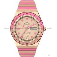 TIMEX TW2V52700 Q Timex BCRF 36mm Expansion Bracelet Pink Rose Gold