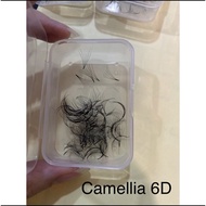 STOCK- 100pcs PREMADE CAMELLIA 5D & 6D 0.07