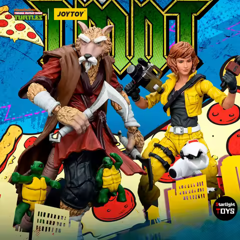 【24 Hours Delivery】JOYTOY TMNT-April O'Neil Splinter