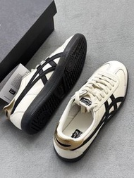 Onitsuka Tiger 德訓鞋 黑白皮面 明星同款