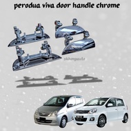 perodua viva door handle chrome outer exterior elite door handle chrome skhongauto