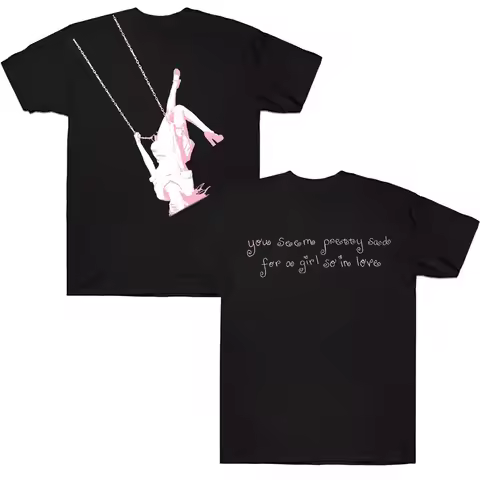 Women Men Cotton Tees Swing Oversized Graphic T-shirt Olivia You Seem Pretty Sad for A Girl So in Lo