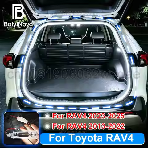 Dynamic LED Ambient Light Strip 2m/4m for Toyota C-HR RAV4 Corolla Cross Prius BZ4X After Trunk Lamp