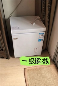 New style冷櫃小型家用商用大容量冷凍冷藏兩用單門卧式冰櫃宿舍小雪櫃Small household/commercial freezer, large capacity, dual-purpos
