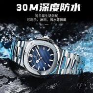 POEDAGAR/POEDAGAR Brand 613 Waterproof Ultra-Thin Men's Watch Luminous Calendar Quartz Watch Wrist W