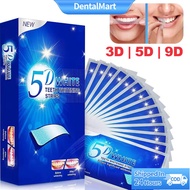 Teeth Brightening Strips for Teeth 3D/5D/9D Whitener Strips Reduced Sensitivity White Strips for Too