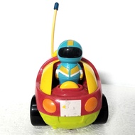 Preloved Cartoon Race Car Toy