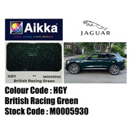 AIKKA AUTOMOTIVE PAINT / JAGUAR HGY** CRYSTAL / BRITISH RACING GREEN / 2K CAR PAINT