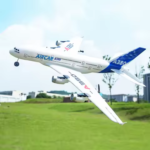 WLtoys XK A120 RC Airplane 2.4GHz 3 Channel 6-Axis Gyro Airbus A380 RC Plane Glider Throwing Wingspa