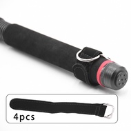 4 Pieces Fishing Rod Ties Adjustable Fishing Pole Tether Fishing Accessories