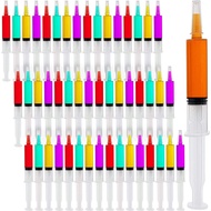 Juvale 30-Pack Plastic Shot Syringes, 1 Oz, Drink Syringes for Parties, Nurse Graduations, New Years