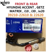 O2 SENSOR FRONT & REAR # HYUNDAI ACCENT , GETZ , MATRIX , i10 , i30 , ix20 # OXYGEN O2 EXHAUST SENSO