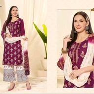 SS 3PC Suit full printed , Material Rayon, brand Star plus