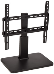 Amazon Basics Swivel Pedestal Table Top TV Mount for 32" to 65" TVs up to 55 lbs, Height Adjustable 