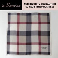 Pre-Order Blue Label Crestbridge Checkered Handkerchief 55U-01-830