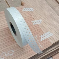 Mawarstore Gummed Tape/ White Veneer Tape/ Isolasi Plywood/ Furniture