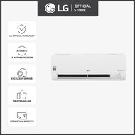 Five year warranty [WITH FREE INSTALLATION] LG 2.0 HP Split Type Aircon Dual Inverter HSN18ISY2