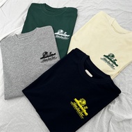 Aime Leon Dore Classic Landmark Architecture Print American Trendy Summer Loose Short Sleeve T-shirt