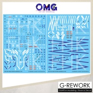 G-Rework MG 00 Seven Sword G Water Decal CD-M148 Gundam Water Decal MG 00 7 Sword Water Decal MG OO 