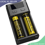 NITECORE NEW i2 Intelligent 2 Slots Battery Universal Charger Rechargeable Meter AA AAA AAAA
