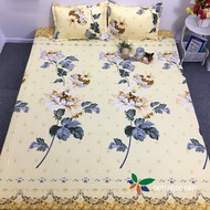 Ga Kèm 2 Vỏ Gối Nằm Set Ga Gối Cotton Poly Bộ Ga Gối 3 Món Drap Giường Ga Giường Đủ Kích Thước M2/M6