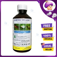 1L AGRIMECTIN 1.8% EC (Abamectin 1.8EC) Racun Serangga Thrip, Lalat Putih, Hamama (sama Envoy Hextar