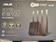 ASUS BE9700 RT-BE92U WiFi Wifi7 router 行貨 保養 華碩 路由器 Mesh 三頻 Tri-band