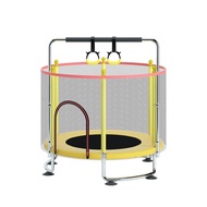 Trampoline Children's Indoor Home Trampoline with Safety Net Bouncing Bed Outdoor Trampoline Fitness Equipment with Hori