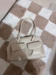 韓國白色大容量保齡球包🇰🇷