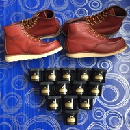 Original Obenaufs Leather Care Protection kiwi polish kasut leather wallet Red safety wing boots