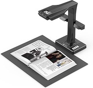 CZUR ET16 Plus Advanced Book & Document Scanner, 2nd Gen Auto-Flatten&Deskew Tech, 16MP Camera, Capt