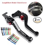 Motorcycle Accessories Adjustable Brake Clutch Lever Short/Long Handles Lever For Kawasaki ER6N ER-6
