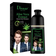 DISAAR BEAUTY Dye Brown Hair Shampoo 5 Minutes Only Dying White Grey Yellow Damaged Hair Lasts Up To