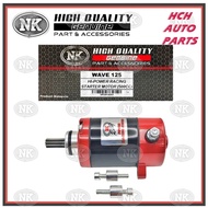 RACING STARTER MOTOR - 500CC - HONDA - WAVE 125/ 125S/ 125X/ DASH 125/ FUTURE 125 (SUPPORT UPTO 65MM