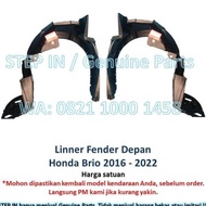Untuk Linner Inner Fender DEPAN Honda BRIO 2016 2017 2018 2019 2020 2021 2022 RS S kanan kiri GENUIN