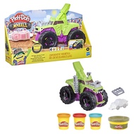 Play-Doh Wheels Chompin' Monster Truck Toy for Kids 3 Years and Up with Car Accessory and 4 Non-Toxi