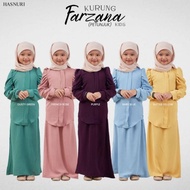 KURUNG FARZANA KIDS HASNURI SEDONDON BAJU RAYA 2023 READYSTOCK NEW ARRIVAL BAJU KURUNG MODEN PUFF CUFF