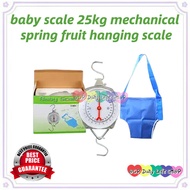 baby scale 25kg mechanical spring fruit hanging scale hanging pants scale baby hanging scale mechani