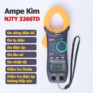 Ampe kìm Đồng hồ kẹp dòng vạn năng NJTY 3266TD đo tụ tần số nhiệt độ điện trở điện áp