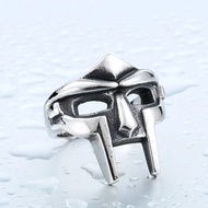 Fashion Hip Hop MF DOOM Mask Ring Men Gladiator Punk Egyptia