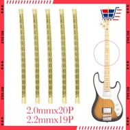 Guitar Fingerboard Frets Jumbo Fret Wire For Ukulele Guitar 2.0mmx20P 2.2mmx19P