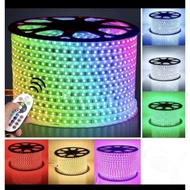 Colorful rgb led strip hose light remote 5050 100m 100 m led outdoor led strip rgb remote